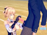 【エロゲーコイカツ！】原神 ジン・グンヒルド3DCG巨乳アニメ動画[Hentai Game Koikatsu! Genshin Jean(Anime 3DCG Video)] 4/16