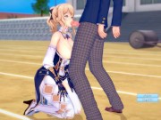 【エロゲーコイカツ！】原神 ジン・グンヒルド3DCG巨乳アニメ動画[Hentai Game Koikatsu! Genshin Jean(Anime 3DCG Video)] 6/16