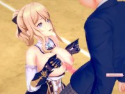 【エロゲーコイカツ！】原神 ジン・グンヒルド3DCG巨乳アニメ動画[Hentai Game Koikatsu! Genshin Jean(Anime 3DCG Video)] 8/16