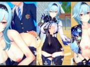 【エロゲーコイカツ！】原神 ユーラ/エウルア3DCG巨乳アニメ動画[Hentai Game Koikatsu! Genshin Eula (Anime 3DCG Video)]