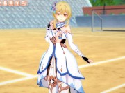 【エロゲーコイカツ！】原神 ルミネ(蛍)3DCG巨乳アニメ動画[Hentai Game Koikatsu! Genshin Lumine (Anime 3DCG Video)] 1/16