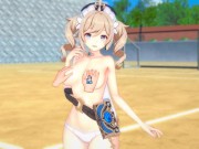 【エロゲーコイカツ！】原神 バーバラ・ページ3DCG巨乳アニメ動画[Hentai Game Koikatsu! Genshin Barbara(Anime 3DCG Video)] 2/16