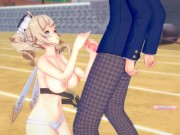 【エロゲーコイカツ！】原神 バーバラ・ページ3DCG巨乳アニメ動画[Hentai Game Koikatsu! Genshin Barbara(Anime 3DCG Video)] 4/16