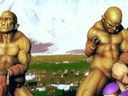 Female knight lose to monster ork - episode.14 5/16