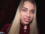 Public Agent Elena Vedem Gets Deepthroat Blowjob Exam Fucked POV Doggystyle 4/16