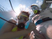 Swimming pool girlfriend Polina gets pussy fucked 2/16