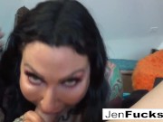 MILF Jen Hexxx & her boy's big cock 10/16