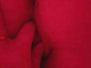 Surreptitiously capture beauty pussy of 18 y.o. step sis getting satisfaction 3/16