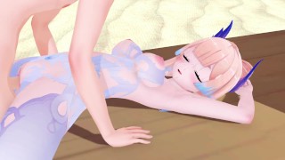 Sangonomiya Kokomi Genshin Impact 3D HENTAI 5/9 - RedTube