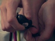 Footjob and sucked until he came in my mouth 2/16