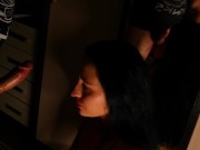 Passionate sloppy blowjob and hard cowgirl sex / 4k / Cum in mouth / Cum swallow 3/16