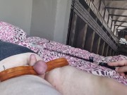 Mistress puts hubby in a humbler after 3 weeks of chastity.  11/16