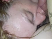 Horny slut takes 2 dicks 14/16