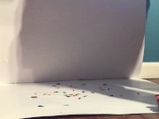 Sexy Milf With Pedicured Toes CRUSHES Tiny Shrunken Men with her FEET! 1/16