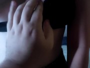 After spanking she cums shaking - Ders çıkışı tokatlardan sonra titreyerek boşalıyor 2/16