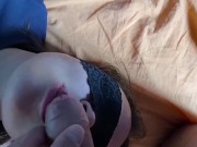 Anilingus & RIMMING anal cleaning. Amateur SLAVE Milf anal. Hairy asshole. Milf blowjob. Huge CUNT. 3/16