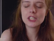 ULTRAFILMS Sexy girl Sienna Kim getting turned on while eating strawberries and exchanging messages with her boyfriend 10/16