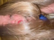 casting a preciosa blanca de ojos verdes me la follo parte final 14/16