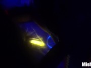 Petite, spinner, black light,  oral and doggy style fucking 15/16