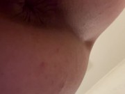 She’s getting so frustrated. Anal fail  1/16