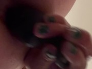 She’s getting so frustrated. Anal fail  7/16