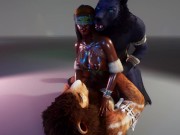 Double Penetration with Furrys 3D 10/16