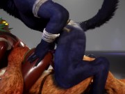 Double Penetration with Furrys 3D 14/16