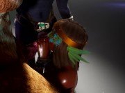 Double Penetration with Furrys 3D 16/16
