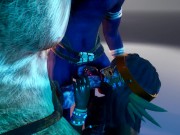 Double Penetration with Furrys 3D 2/16