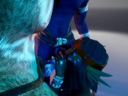 Double Penetration with Furrys 3D 3/16