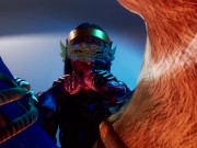 Double Penetration with Furrys 3D 4/16