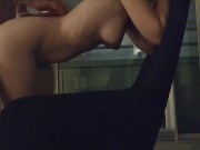 I was bending so he can fuck my cervix, fuck it felt good 12/16