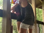 Princess peach takes a mushroom in the forest  5/16