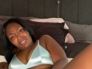 Black girl solo fingering  8/16