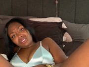 Black girl solo fingering  9/16
