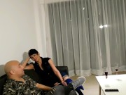 88 , CON MI AMIGO LLAMAMOS A UN VECINO, TECNICO DE TV PARA QUE ARREGLE LA TV Y ME RECOJAN LOS DOS 1/16