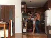 Housewife surprises her man and gets the best fuck in her ass 3/16