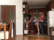 Housewife surprises her man and gets the best fuck in her ass 4/16