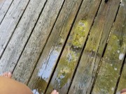 Pissing with my neighbors wife pee video  14/16