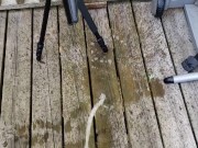 Pissing with my neighbors wife pee video  3/16