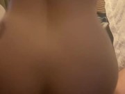 Big Tit Hotwife Riding Reverse Cowgirl While Her Man Watches 13/16