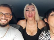 Jennyfer Stone in auto con Ladymuffin e Tommy A Canaglia 10/16