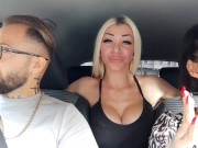 Jennyfer Stone in auto con Ladymuffin e Tommy A Canaglia 12/16