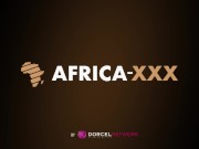 Fit African couple have sex all over the house 1/16