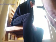 Arab Hijab Girl Sucking Hard Black Cock !! Cum Swallow 16/16
