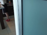 Sexy mature office boss wants your cream for her coffee 3/16