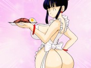 Kamesutra DBZ Erogame 26 Cumming while cooking