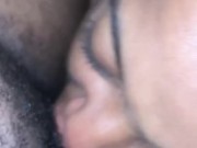 Toxic lover sucks Phat clit after huge fight 12/16