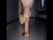 Girlfriend takes creampie at the Gloryhole 7/16