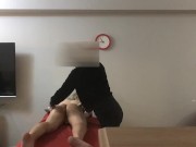 Legit Blonde Masseuse Giving in to Huge Asian Cock 1st appointment pt1 11/16